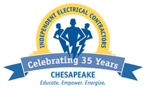 IEC Cheseapeake 35 Years Logo
